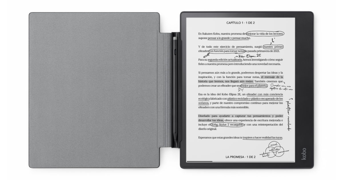 Kobo | Rakuten Kobo Lanza El Nuevo Kobo Elipsa 2E